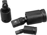 Alipis Universal Impact Socket 3/8 Pulley Damper Bolt Harmonic Balancer Socket Heat-treated for Car Vehicles