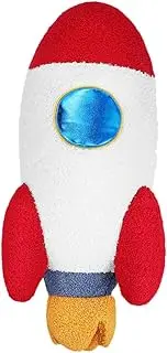 Cute Space Pillow Rocket Pillow for Boys and Girls Rocket Ship Decor Space-Themed Room Decoration