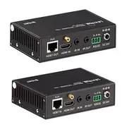 LEVITON HDBaseT HDMI EXTENDER 70M BI-DIRECTIONAL IR MULTI-CHANNEL AUDIO and RS-23