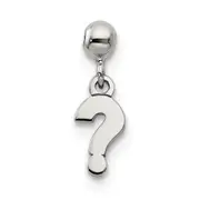 Sterling Silver Mio Memento Dangle Question Mark Charm