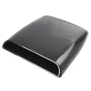 Black Universal Decorative Air Flow Intake Hood Scoop Vent Bonnet Cover