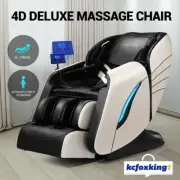 HOMASA 4D Massage Chair Zero Gravity Electric SL-Track Shiatsu Recliner Chair