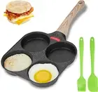 Egg Frying Pan, 4-Cup Egg Pan Nonstick, Fried Egg Pan Skillet for Breakfast, Pan