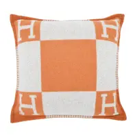 在飛比找PChome24h購物優惠-Hermes 愛馬仕 Avalon 羊毛與喀什米爾混紡抱枕(