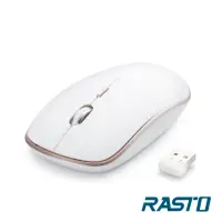 在飛比找momo購物網優惠-【RASTO】RM1 薄。四鍵式超靜音無線滑鼠