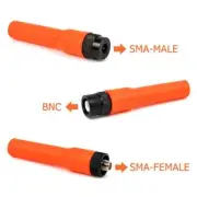 SF20 Red SMA Male/SMA Female/BNC Connector VHF UHF Antenna for Baofeng Kenwood