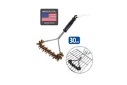 White Magic 30cm Brass Spiral Barbecue BBQ Grill Cleaning Brush Cleaner Small
