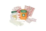 TRAFALGAR 186pcs Personal First Aid Kit in Hi-Vis Nylon Zip Case