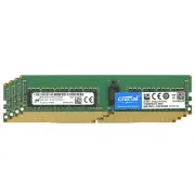 Crucial 32GB (4x 8GB) 2133MHz DDR4 REG ECC DIMM PC4-17000 288-Pin Server Memory