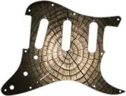 Stratocaster Pickguard Custom Fender SSS 11 Hole Guitar Pick Guard Tree Rings Na