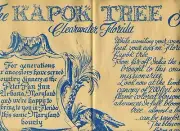 The Kapok Tree Inn Placemat Ad Card & Postcard Clearwater Florida 1960's