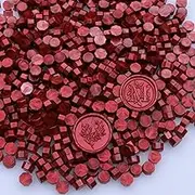 Wine Red Wax Seal Beads 720pcs, Andotopee Premium Sealing Wax Beads for Wax Seal Stamp, Affordable Wax Seal Pellets 0.55lb Refill Pack for Wax Seal Kit, Wedding Invitation, Envelope Seal, Crafts