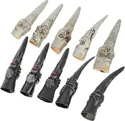Amosfun Creepy Artificial Finger Covers Halloween Decorations Scary Party Nail Design