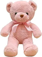 [Hgplvxj] Teddy Bear Plush Toy (Pink-A)