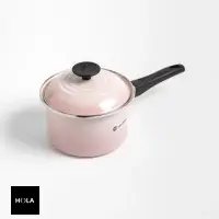 在飛比找momo購物網優惠-【HOLA】Le Creuset 琺瑯單柄調理鍋16cm 貝