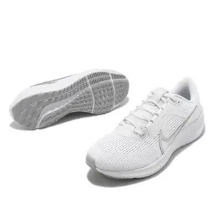 Nike 慢跑鞋 Wmns Air Zoom Pegasus 40 女鞋 白 銀 緩震 小飛馬 運動鞋 DV3854-101