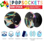 PopSockets Pop Socket Electric Oil Slick Phone Stand Holder Mount