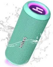 HEYSONG Bluetooth Speaker, Portable Wireless Waterproof Speakers with Led Light