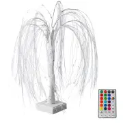 NNETM Christmas Radiance: LED Colorful Willow Tree Lights