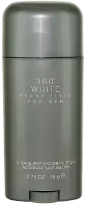 360 White by Perry Ellis For Men Deodorant Stick 2.6oz New