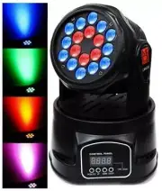 MR DJ LMH230 100W RGBW 18-LED Moving Head DJ Light