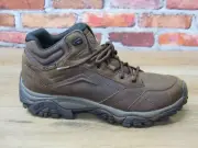 Men's Merrell Moab Adventure Mid WP Leather Hiking Boot Dark Brown *J91819/W
