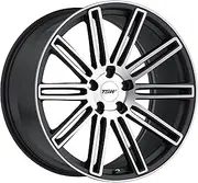 TSW CROWTHORNE Grey Wheel with Painted Finish (17 x 8. inches /5 x 120 mm, 35 mm Offset)