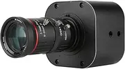 Gearwell USB Camera, 4K HD Web Camera with Optical Zoom 10X 5-50mm Lens and Microphone for Manual Focus MJPEG YUY2 Output
