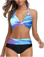 [Generic] Exposure Suit Small Womens Swimming Costume Padded Swimsuit Monokini Push Up Bikini Sets Swimwear Womens Swimsuits Two Piece Push up Sunflower