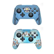 MAN CITY FC 2024 CHAMPIONS VINYL SKIN DECAL FOR NINTENDO SWITCH PRO CONTROLLER
