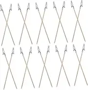 24Pcs Alligator Clip Painting Clips Kit Sturdy DIY Coloring Clips for Model Painting Airbrush Crafts Fixing Tools for Hobbyists