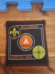 Allawah Moreton Area Camping Training Scout Badge