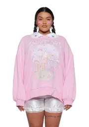 [Dolls Kill x Candyland] Plus Sweeter Kind Oversized Sweatshirt