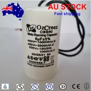 Original CBB60 8uF 450V 50/60Hz Capacitor Motor Start Run Capacitor Washer Pump
