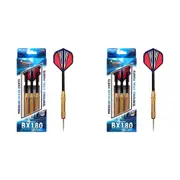24pc Formula Sports BX180 Premium 26g Brass Barrel Darts Tempered Steel Tip