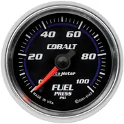 Auto Meter Gauge Cobalt Fuel Pressure 2 1/16 in. 100psi Digital Stepper Motor An