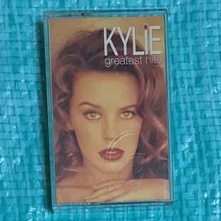 KYLIE MINOGUE凱莉米洛 greatest hits 錄音帶/卡帶 宣傳品有鋼印 飛碟唱片