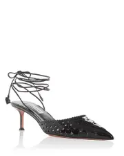 Aquazzura Women's Amourose Pointed Toe Pumps