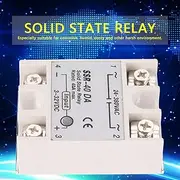 Single Phase Solid State Relay, Single Phase Solid State Relay Module 40A Solid State Relay SSR 40DA 40A for Food Machinery Packaging Machinery