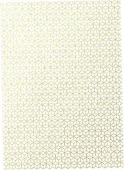 COLLBATH Smooth Wrapping Paper Set Geometric Pattern 3 Pieces for Book Wraps DIY Projects Stylish Packaging