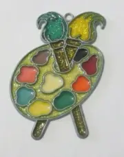 OFF-WHITE ARTIST PALLETTE SUNCATCHER (ART SUNCATCHERS)