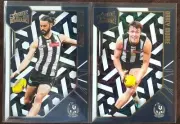 2020 AFL Dominance Holographic Parallel GRUNDY & MOORE Holo Collingwood Magpies