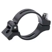 Lightweight Aluminum Alloy Front Derailleur Braze On Clamp Black 31 8mm/34 9mm