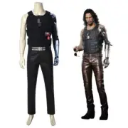 Cyberpunk 2077 Johnny Silverhand Cosplay Costume | Gaming Outfit