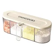 Kitchen seasoning box, household seasoning jar, monosodium glutamate salt jar, seasoning storage box, wall-mounted integrated seasoning storage set