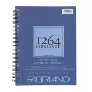 Fabriano 1264 Watercolor Pad 7 x 10 Bright White