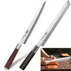 TURWHO 24cm + 27cm Sashimi Knife Kitchen Salmon Fish Sushi Slicing Chef Knife