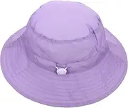 [LIFKOME] Sun-Shading Boys and Girls Beach Hat for Outdoor Play for Party Favors Purple