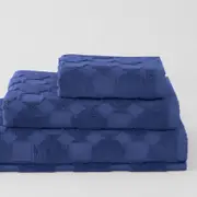 Sheridan Jespar Towel Collection - Bath Sheet in Pacific Blue Cotton