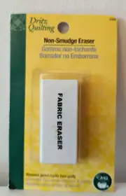 Dritz Non-Smudge Quilting Fabric Eraser 3088
